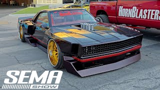 SEMA 2025 Outdoor Showcase | Restomods, Muscle Cars & Classics [4K]