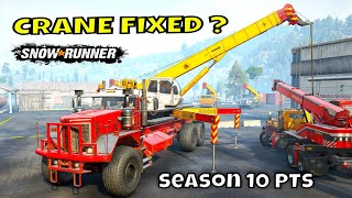 New Kenworth 963 - Heavy Crane Fix Season 10 Snowrunner New Update