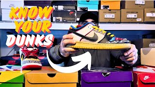 KNOW YOUR DUNKS! What’s the difference in GR, SB, SE & PRM Dunks