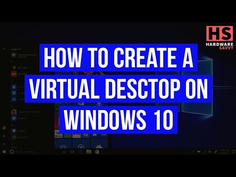 Video: Hvordan opretter jeg forbindelse til Windows virtuelt skrivebord?