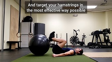 Upgrade your hamstrings with this stability ball leg curl progression...