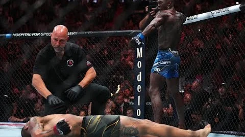 Israel Adesanya Octagon Interview  Motivation Speech - UFC 287