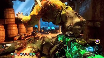BO3: Funny Levitating Zombies Glitch! | Upside Down Floating Zombie! (Der Eisendrache)