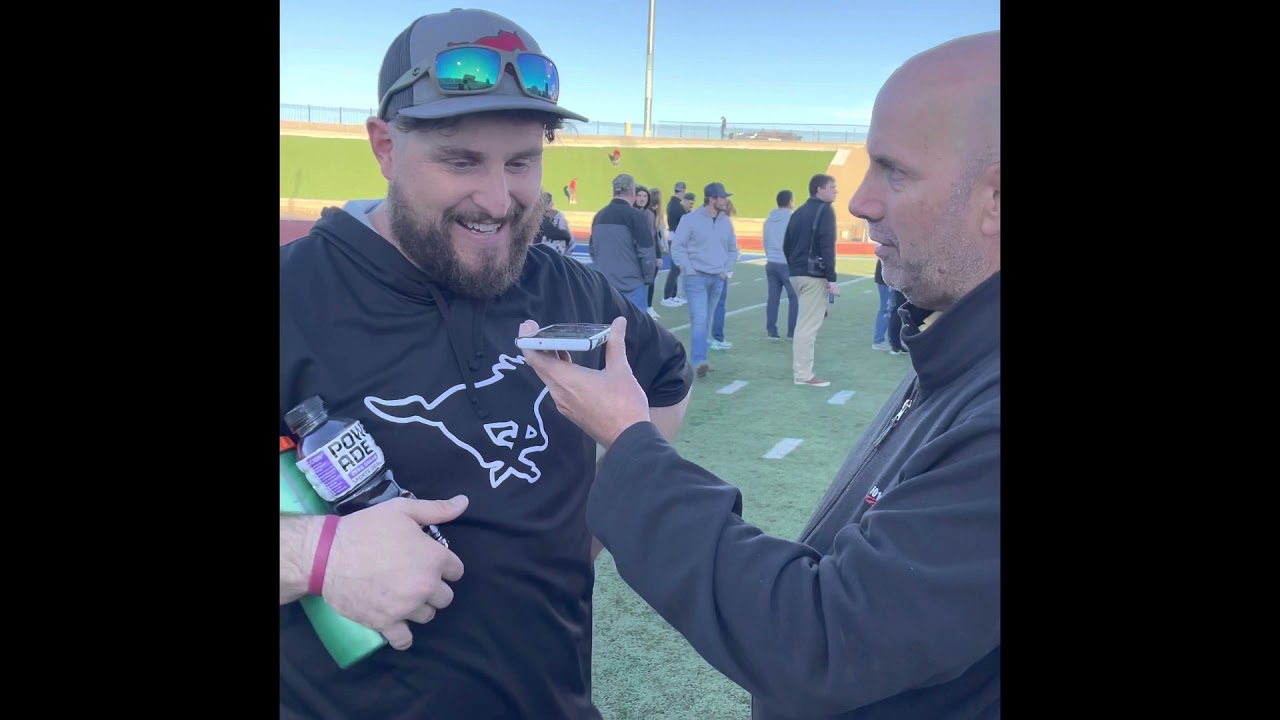 State championship Head Coach Ty Davies