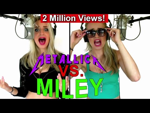 Gabriela Gunčíková - Metallica VS. Miley - Who Are You?