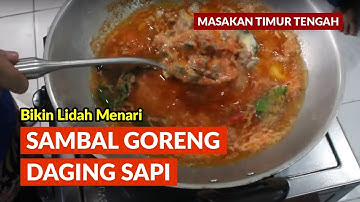 SAMBAL GORENG DAGING SAPI BIKIN LIDAH MENARI