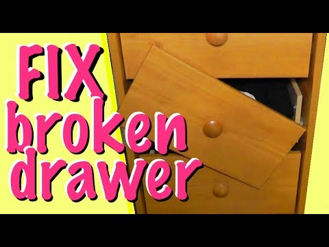 Broken Drawer And A Easy Repair You Broken Drawer And A Easy Repair