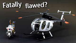 There's a HUGE flaw with this kit! Academy Hughes 500D Helicopter Build & Review in 1/48 Scale