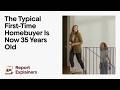 The Typical First-Time Homebuyer Is Now 35 Years Old | Redfin