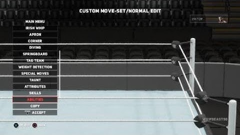 WWE 2K18 Viktor Updated Moveset