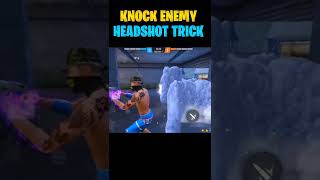 Knock Down Enemy Headshot Trick // Part 2 #freefire #shorts #freefireshorts screenshot 5