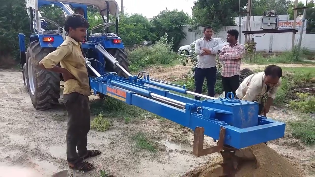 Sonalika Di 60 pol & erthing drill maseen