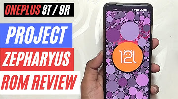 ANDROID 12L ROM REVIEW - PROJECT ZEPHYRUS - ONEPLUS 8T/9R | TheTechStream