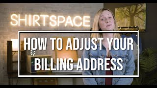 Billing address different