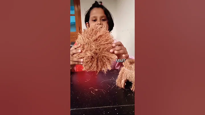 coconut husk home ideas for kids making #craft #veste materials# bottle #shots