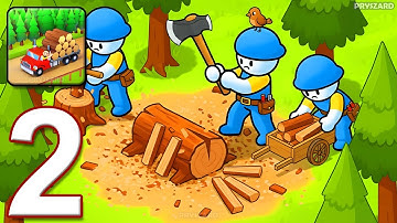 Wood Manager - Gameplay Walkthrough Part 2 - Grow Your Wood Empire (iOS, Android)