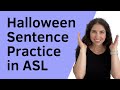 "I like your costume!" and other ASL Halloween sentences