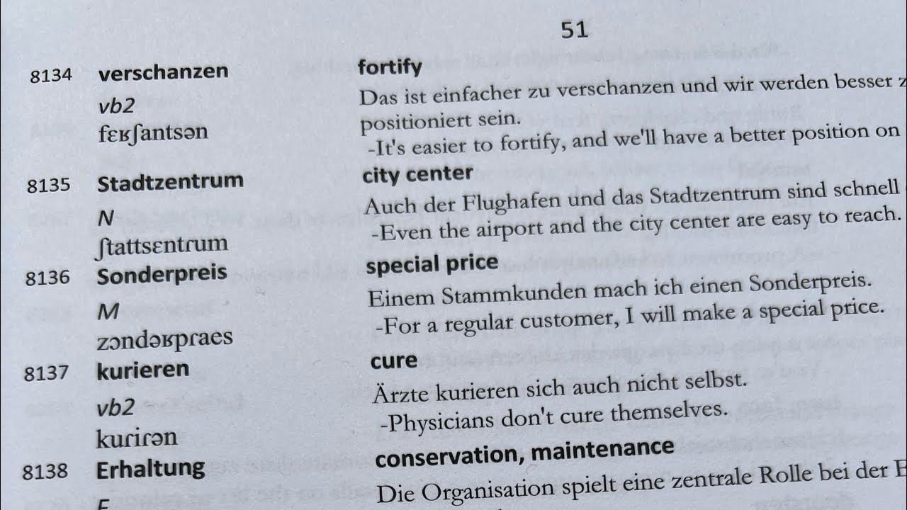 16 Commonly Used German Words | Master Vocabulary | #38 - YouTube
