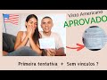 Visto Americano Aprovado de Primeira