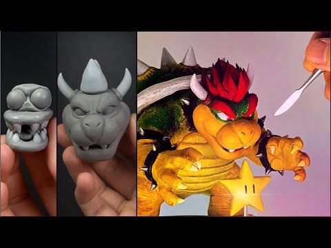 Видео: Создать Bowser (Movie.ver) с помощью Clay / Super Mario Bros 2023 [kiArt]