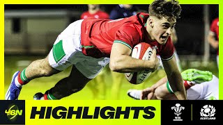 2024 U6N20 | HIGHLIGHTS | WALES V SCOTLAND