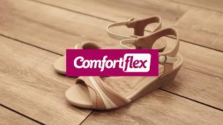 sandália comfortflex 2018