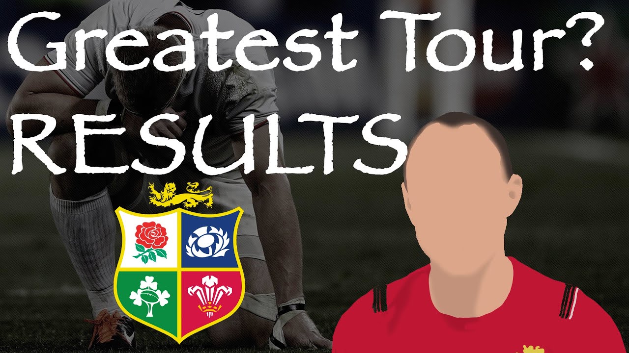 lions tour results history