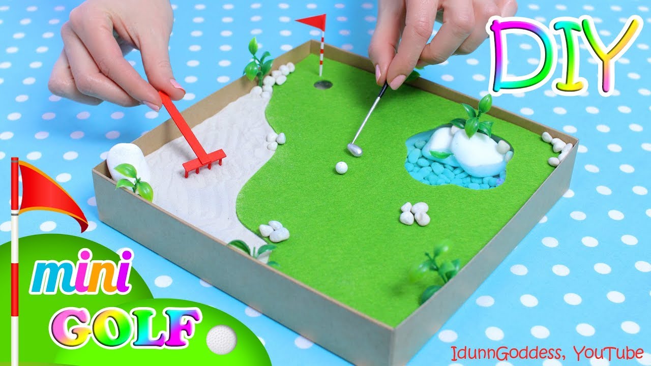 How To Make A Miniature Golf Zen Garden Diy Stress Relieving