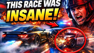 I Survived the MOST INSANE Police Chase in Need for Speed 😱🔥