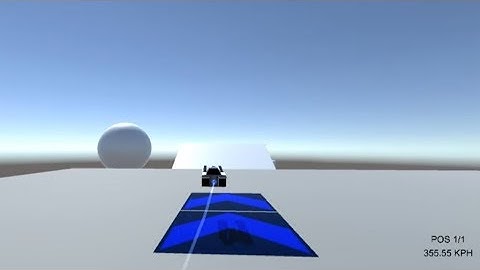 unity wipeout clone: booster pads and shaders