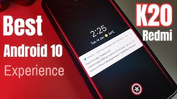 Best Android 10 for Redmi K20 | Official Extended UI | Review and Installation