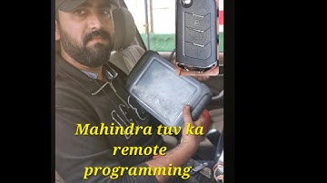 mahindra tuv 300 remote matching by obd @munnadieselcare7558