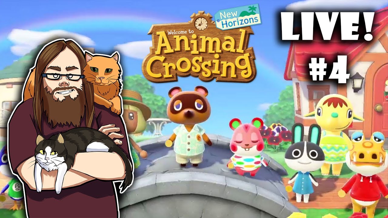 Shadowsense Plays Animal Crossing New Horizons LIVE! #4
