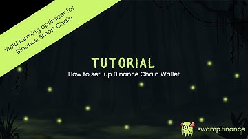 How to Set-up Binance Chain Wallet l Swamp.finance
