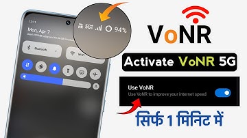 VoNR Network Problem | How to Activate VoNR 5G | Vonr 5g activate kaise karen