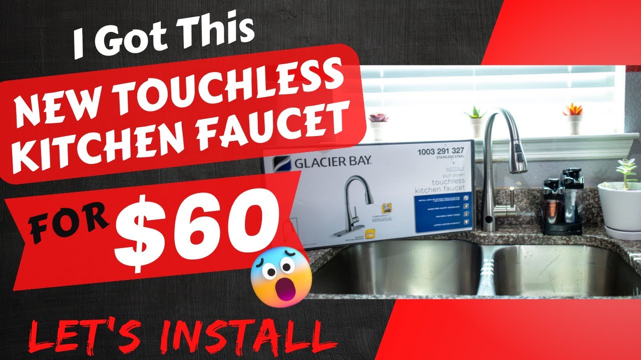 Glacier Bay Touchless Kitchen Faucet