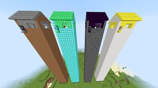 MRAKODRAPY MINECRAFT: NOOB VS PRO VS HACKER VS GOD