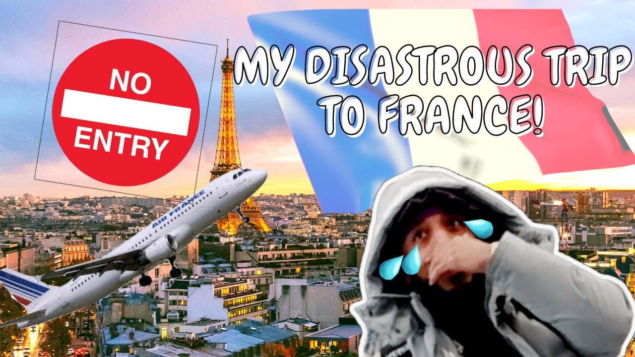🇫🇷MY DISASTROUS TRIP TO FRANCE! MY FIRST VLOG🇫🇷