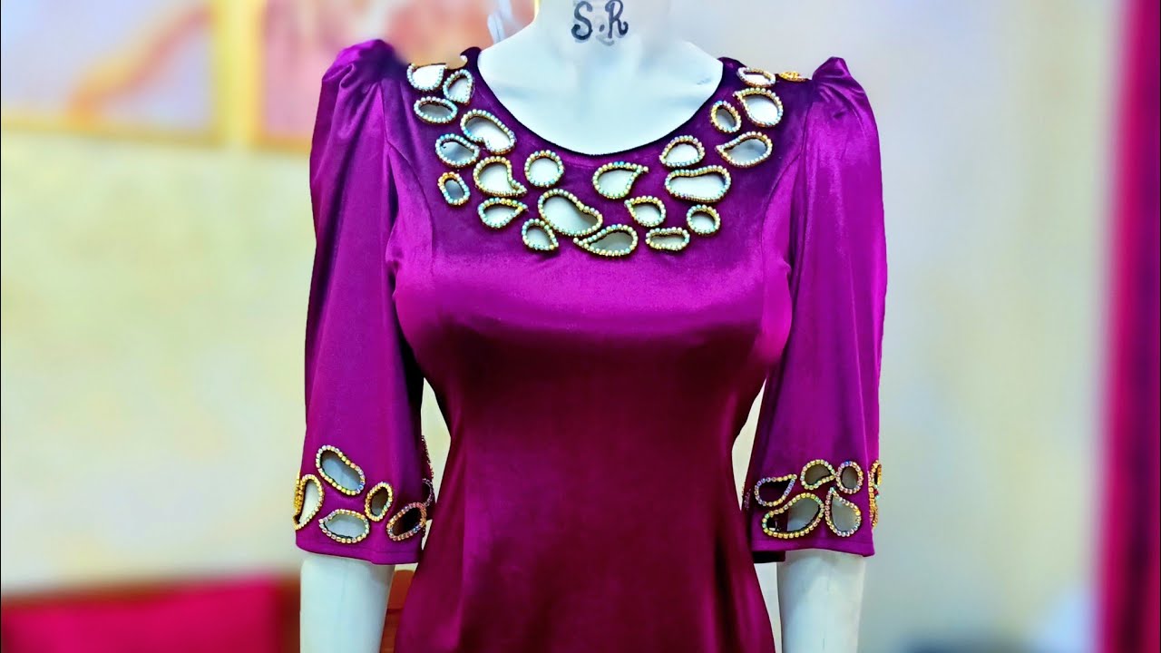 مودال المكوي لي دار حااااالة 🔥 في القطيفة ڨلاسي مع فصالة ايفازي بنفس اتجاه القماش💥 لا يفوتكم