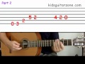 Guitar lesson 4b  beginner  beat it on three strings