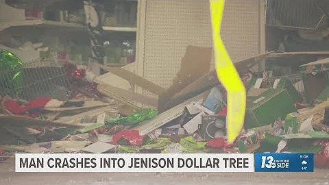 2 hurt after man crashes into Jenison Dollar Tree