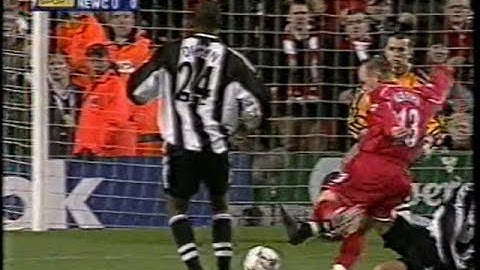 Liverpool 3 Newcastle United 0 06/03/2002