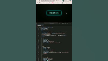 Insane Neon Button Hover Effect | HTML & CSS Animation Tutorial #shorts