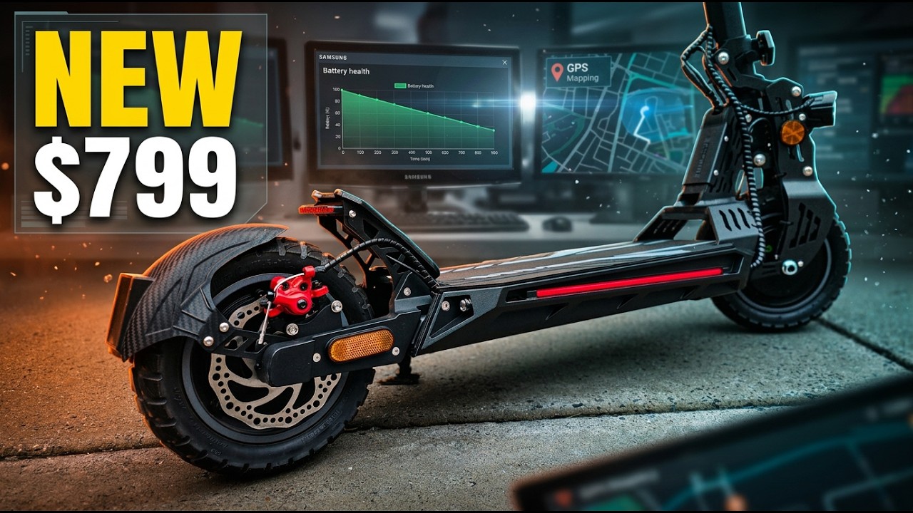 Ultra high Cost Performance Backfire M8 Rover Scooter Under $800 with Real GPS & Samsung Battery