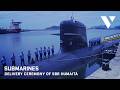 [#Submarine] Delivery ceremony of SBR Humaitá