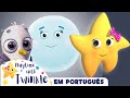 ⭐Twinkle e a lua | Brincadeira com Twinkle Star | aprenda com Twinkle | Little Baby Bum em Português