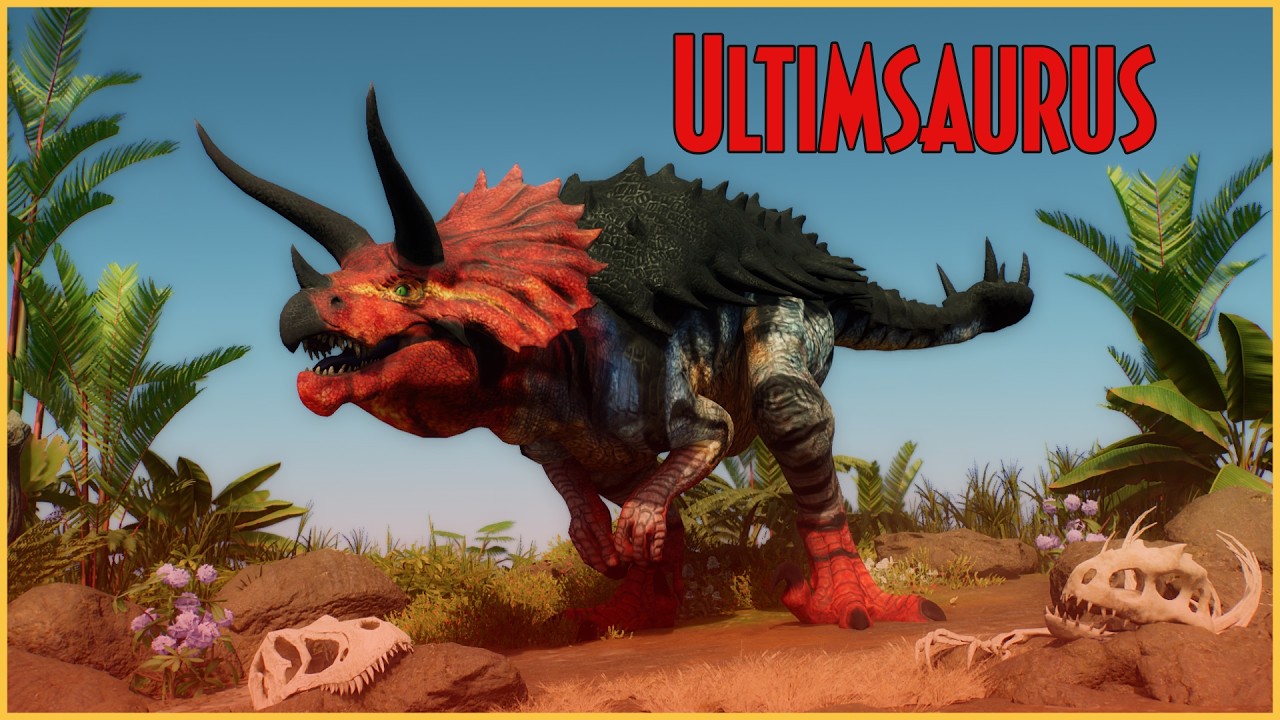 Ultimasaurus - New Cosmetic - Jurassic World Evolution 3 Modding