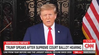 Trump ADMITS Jan 6 was an insurrection, CNN CUTS AWAY