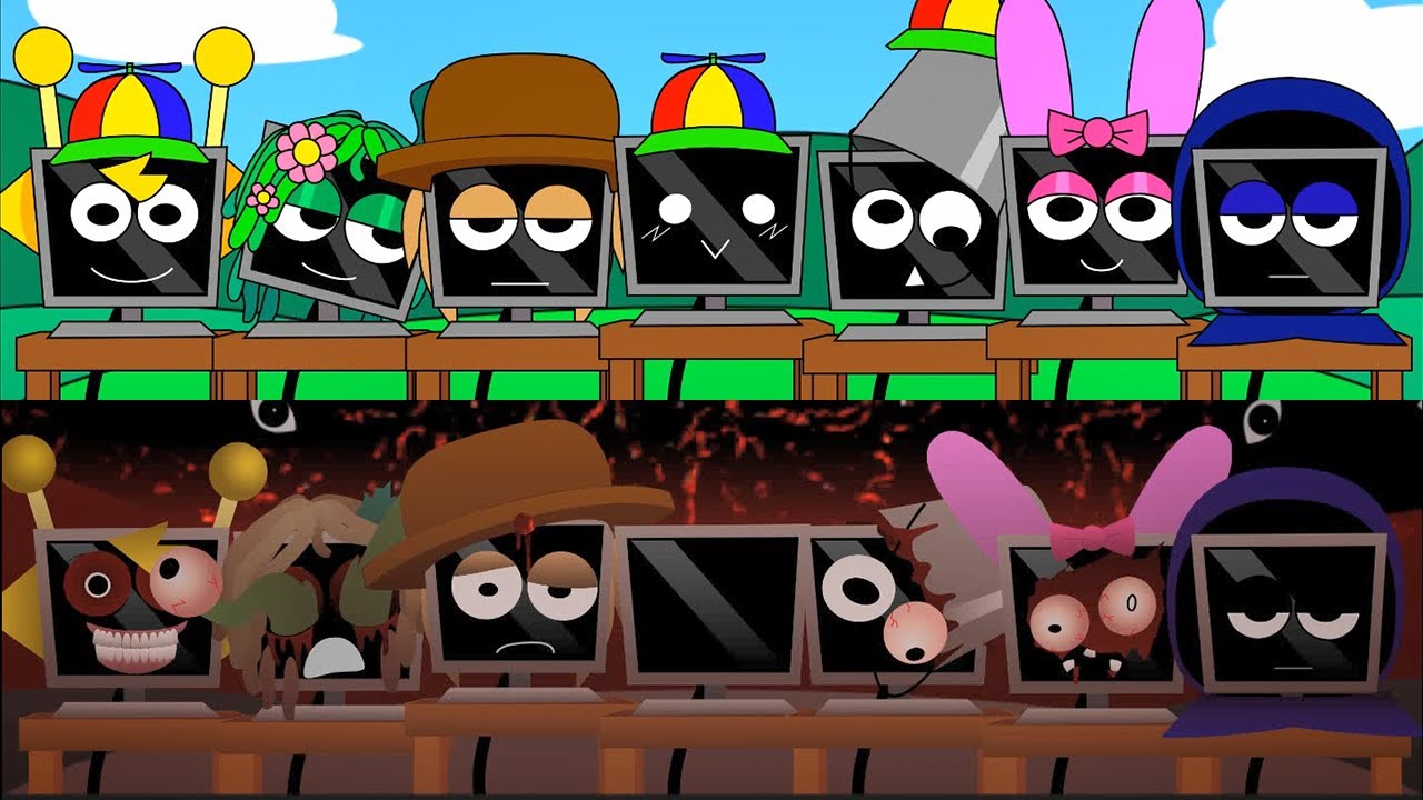 Sprunki Mr.Fun COMPUTER’S Style 🎭😂🤣 Interesting Swaps ! incredibox ...