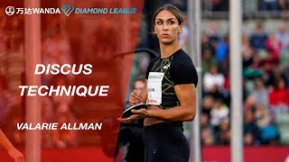 Learn The Discus Throw With Olympic Gold Medalist Valarie Allman  Wanda Diamond League